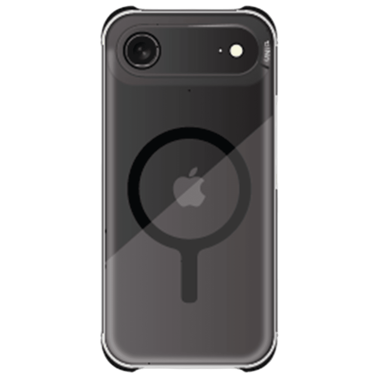 UNIQ iPhone 17 Air Case Combat MagSafe Black Telefoonhoesje voor Apple iPhone 17 Air Zwart — afbeelding 1