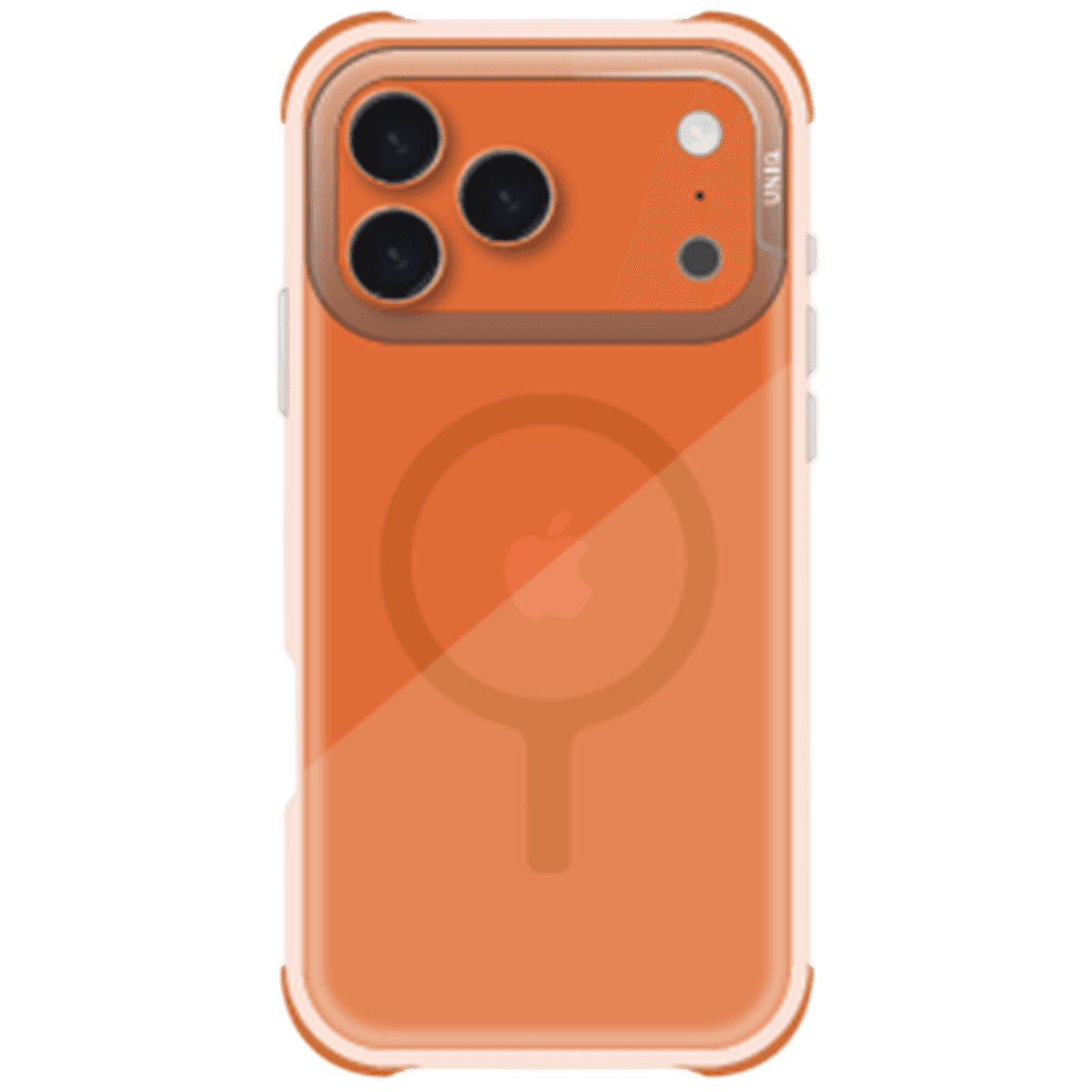 UNIQ iPhone 17 Pro Case Combat MagSafe Orange Telefoonhoesje voor Apple iPhone 17 Pro Oranje — afbeelding 1