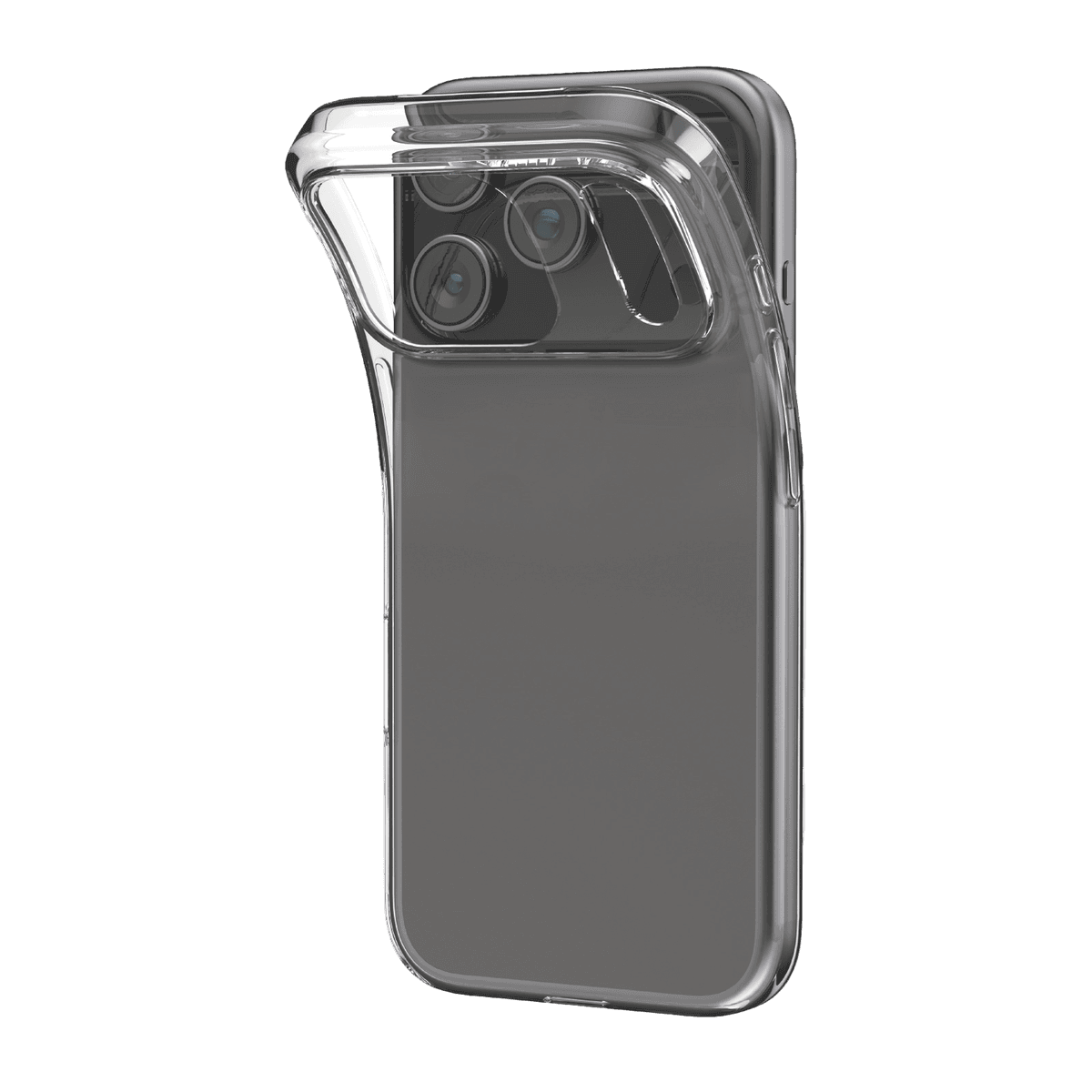 PURO Nude GRS Telefoonhoesje voor Apple iPhone 17 Pro Transparent — afbeelding 1