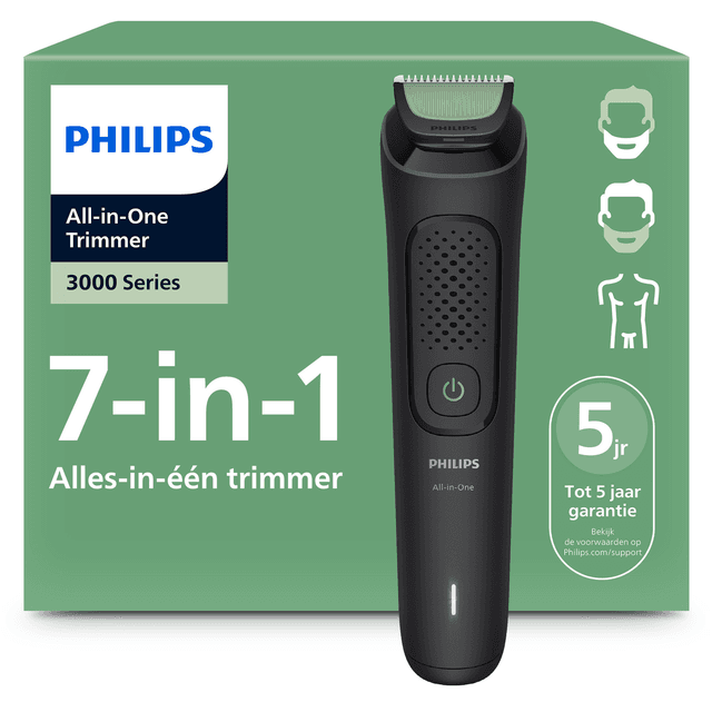 PHILIPS MG3935/15 Philips Series 3000 7 in 1 Multigroom Zwart