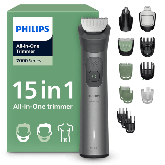PHILIPS MG7921/15 Philips Series 7000 15 in 1 Multigroom Donker grijs