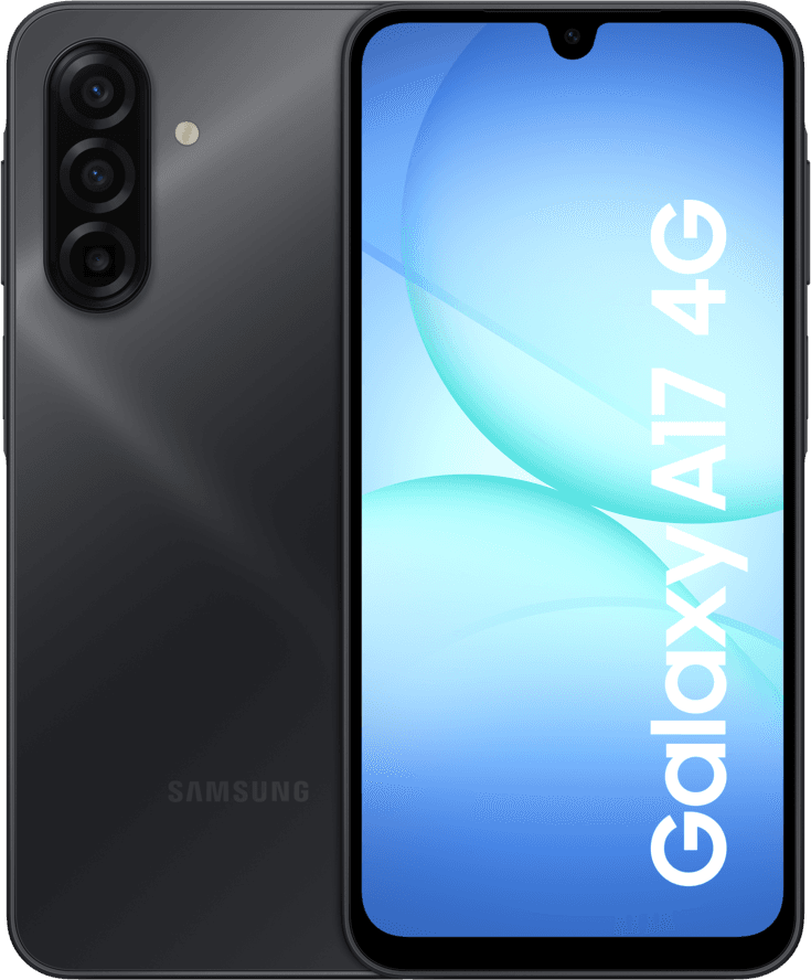 SAMSUNG Galaxy A17 4G - 128 GB Zwart — afbeelding 1