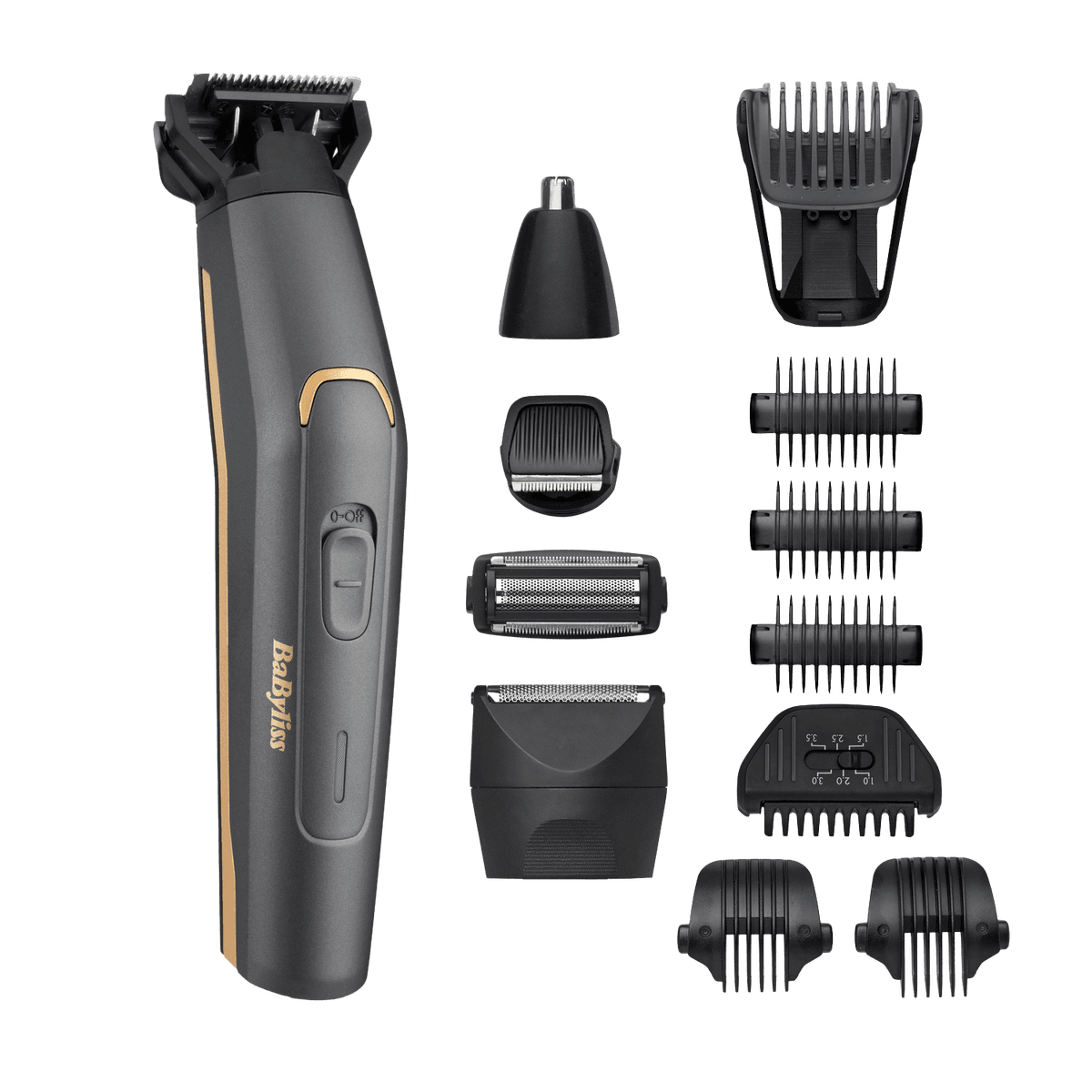 BaByliss Grafiet Precisie 12-in-1 MT987E — afbeelding 1