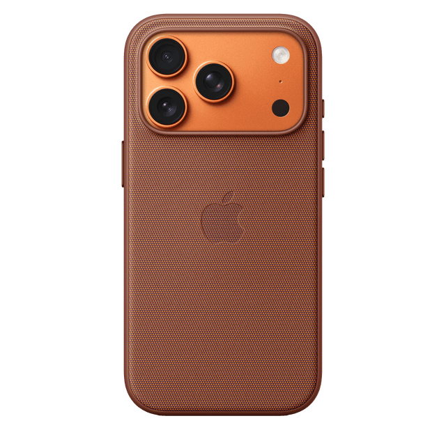 Apple Techwoven Met Magsafe Telefoonhoesje Voor Apple Iphone 17 Pro Siennabruin