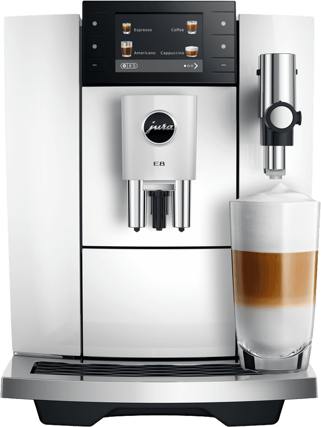 JURA E8 (ED) - Volautomatische espressomachine - Piano White