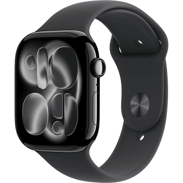 Apple Watch Series 11 gps - 46mm aluminium Case - Black Sport Band S/m Smartwatch Jet