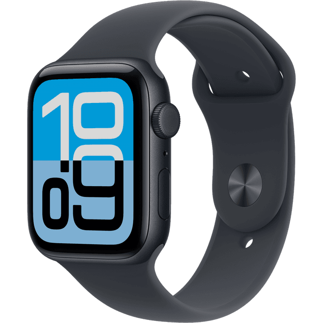 APPLE Watch SE 3 GPS + Cellular - 44mm Midnight Aluminium Case - Midnight Sport Band - M/L Smartwatch Midnight