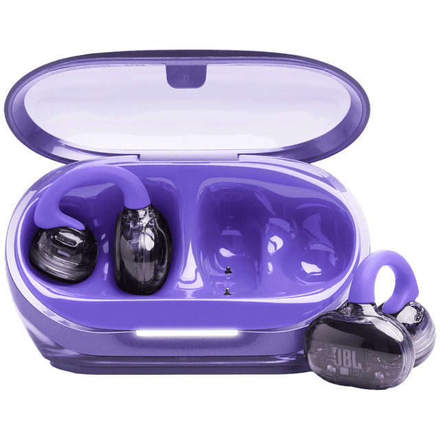 JBL Soundgear Clips 2025 Open-ear Draadloze oordopjes Paars
