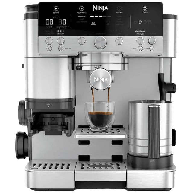 NINJA Luxe Café Premier 3-in-1 - Koffiezetapparaat - Inhoud watertank: 2 l - Zilver