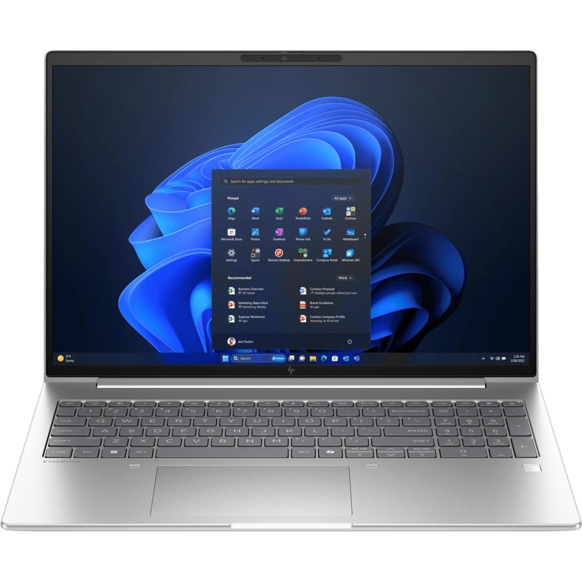HP EliteBook 6 G1i - 16 inch - Core™ Ultra 5 225U - 16 GB - 512 GB - Windows 11 Pro — afbeelding 1