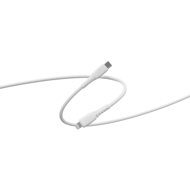 ISY IUC-1109 USB-C to Lightning Oplaadkabel 1 m Wit