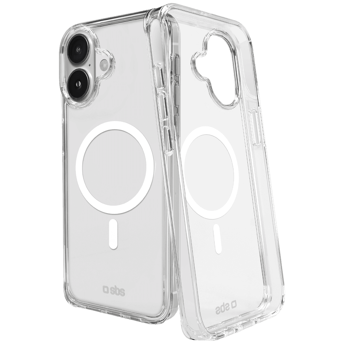 SBS Light Mag Telefoonhoesje voor Apple iPhone 16 Transparent — afbeelding 1