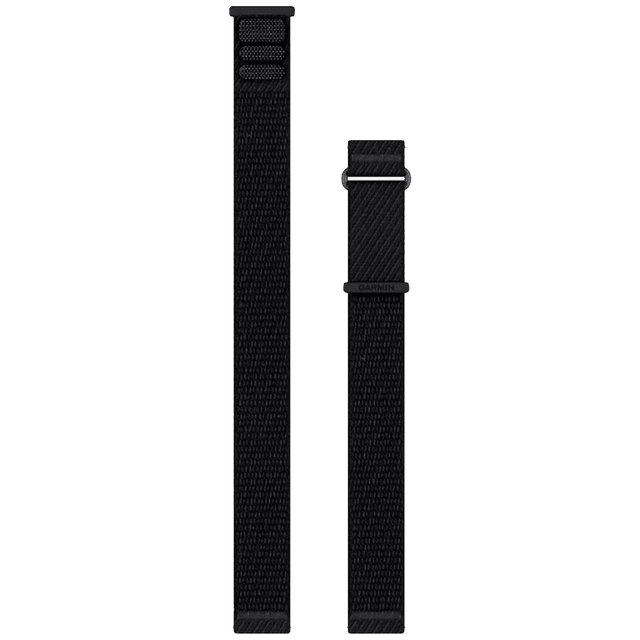 GARMIN Comfortfitband 20 mm, grijs/zwart Horlogebandje Grijs/zwart