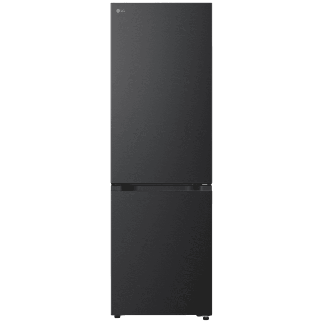 LG GBBS312CEV - Koel-vriescombinatie - breedte 59.7 cm - hoogte 186 cm - inhoud 333 L - NoFrost - Essense Black Steel