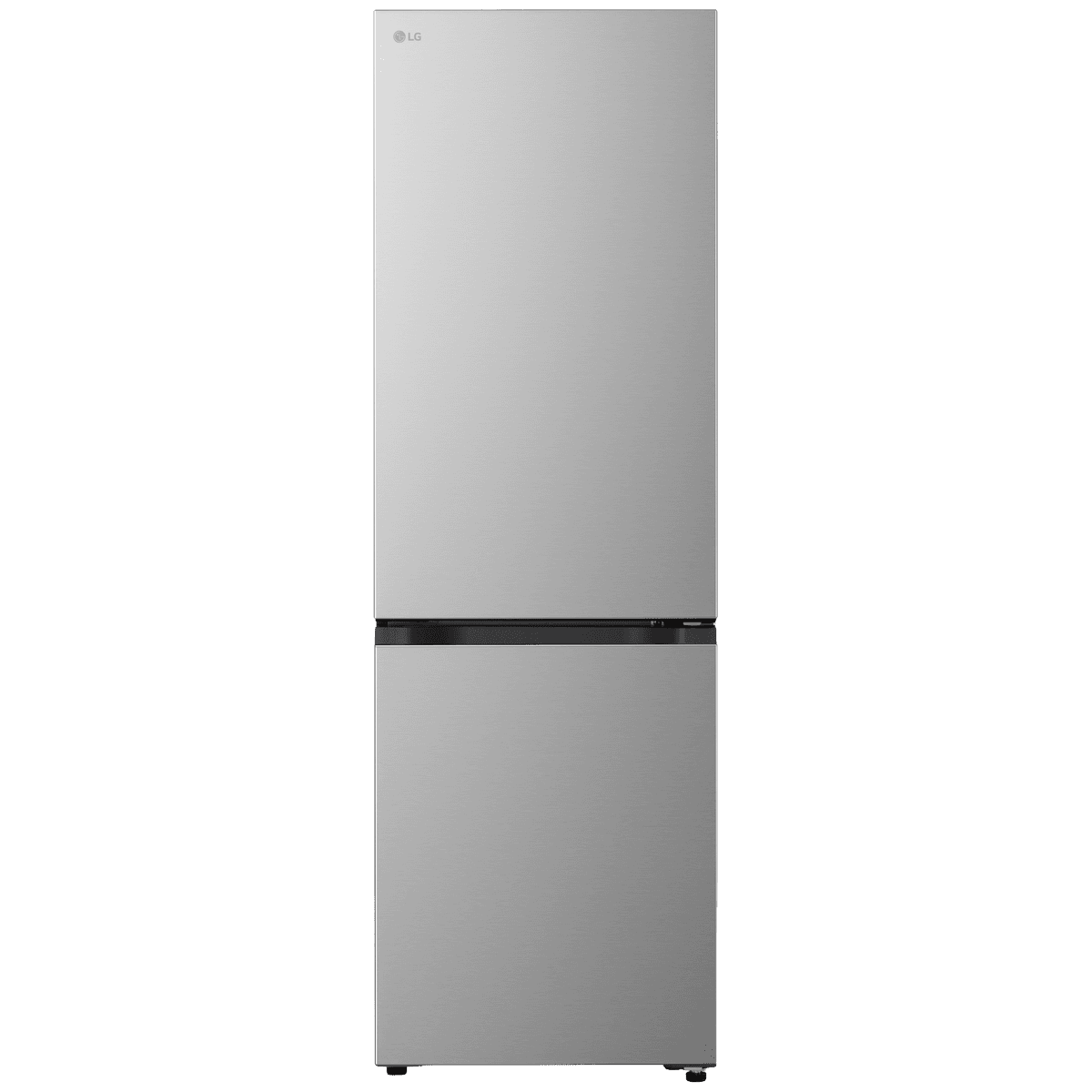 LG GBBSJ10DPY - Koel-vriescombinatie - breedte 59.7 cm - hoogte 186 cm - inhoud 375 L - NoFrost Koel-vriescombinatie Prime Silver — afbeelding 1