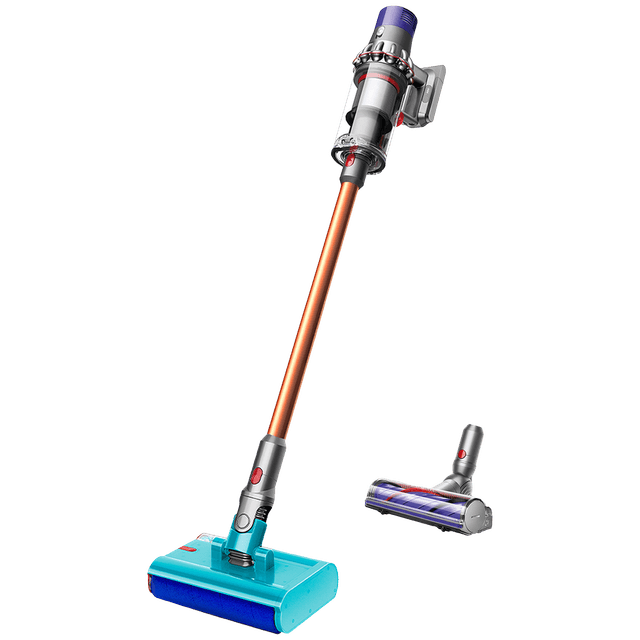 DYSON Cyclone V10 Submarine - Steelstofzuiger - Accuduur 60 min - Max zuigvermogen 150 W - Nikkel/Koper