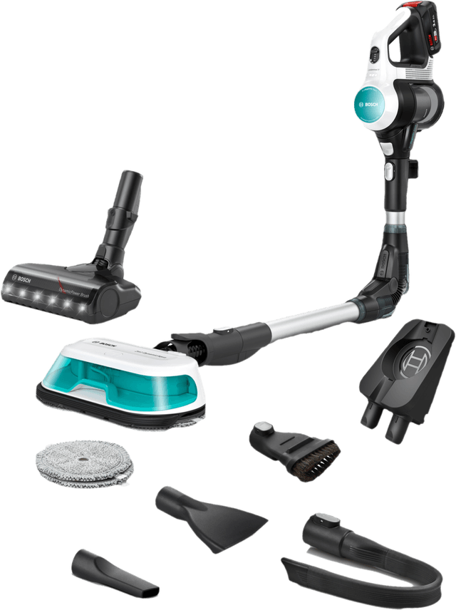 BOSCH BCS71HYG4 Unlimited 7 Aqua - Steelstofzuiger - 0.25 l - Wit