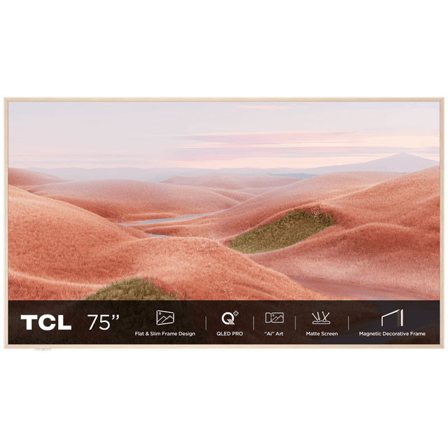 TCL 75A300W NXTVision - Ultra HD 4K - QLED-tv - 75 inch - 2024