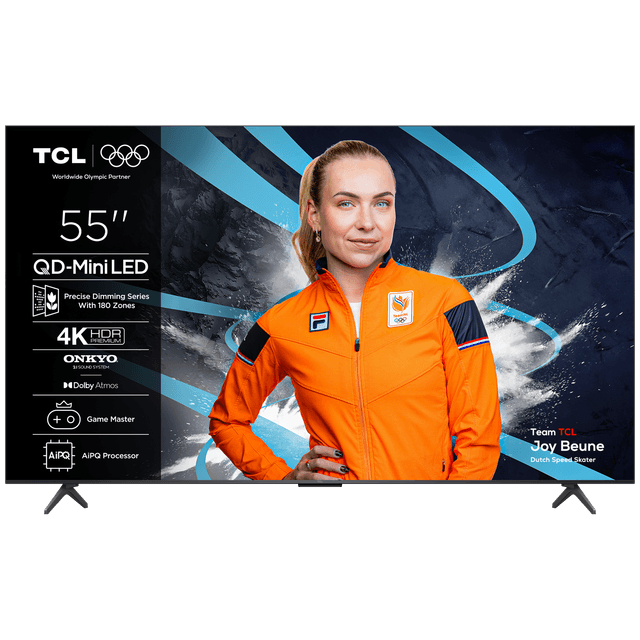 TCL 55C6KS - Ultra HD 4K - Mini-led-tv - 55 inch - 2025
