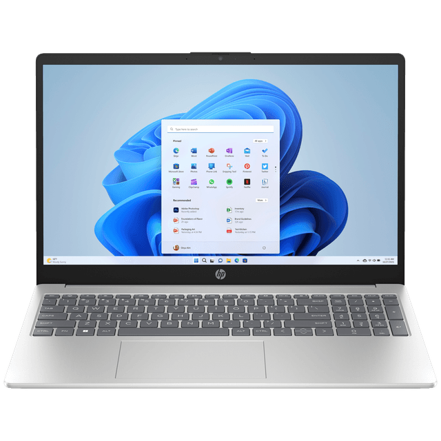 HP Laptop 15-fc0872nd - 15.6 inch - Full HD - AMD Ryzen 7 7730U - 16 GB - 512 GB - Radeon™ Onboard Graphics