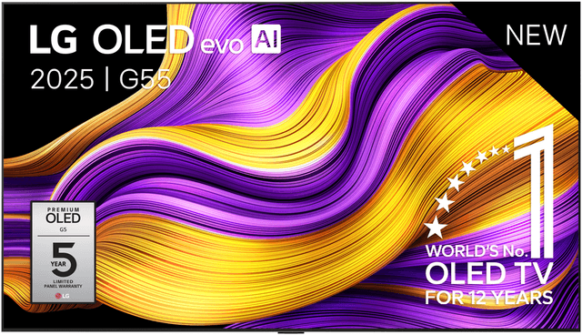 LG OLED83G55LW - Ultra HD 4K - OLED-tv - 83 inch - 2025