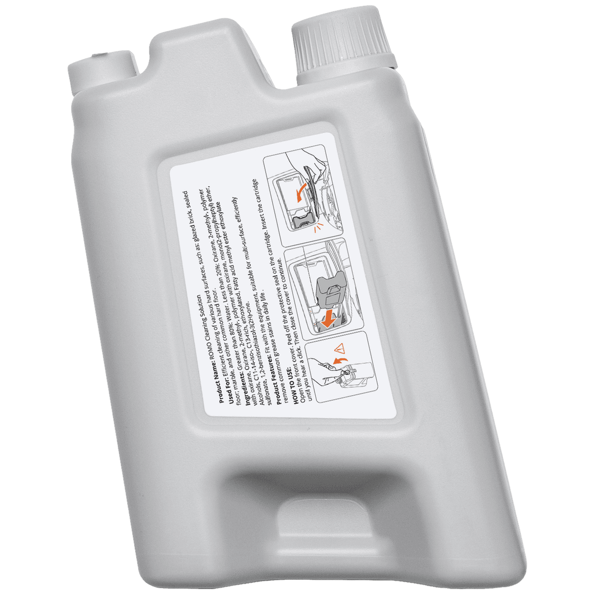 DJI ROMO Cleaning Solution(GL) Reinigingsoplossing Grijs — afbeelding 1