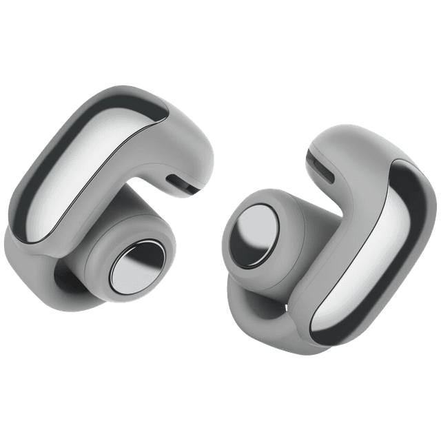 BOSE Ultra Open Open-ear Draadloze oordopjes Met Noise-cancelling Moonlight Gray