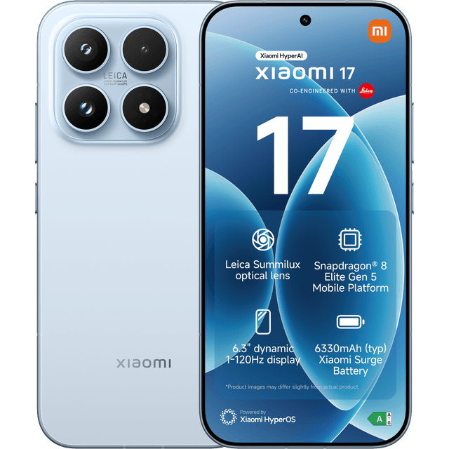 XIAOMI 17 12GB RAM - 256 GB Blauw