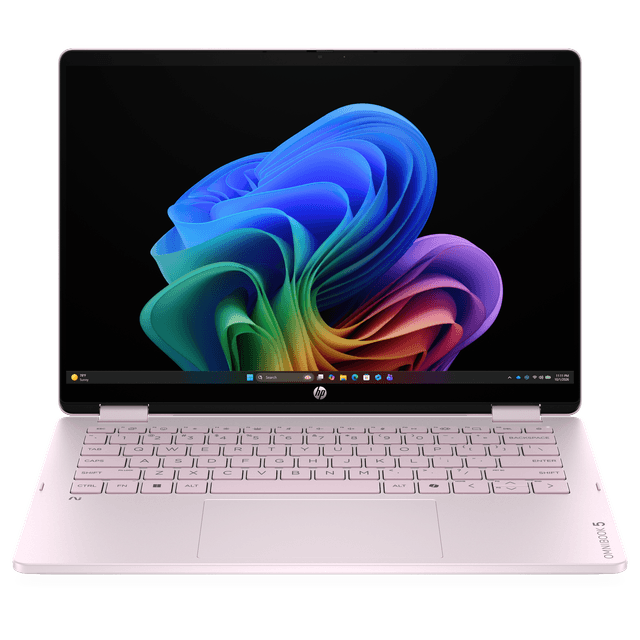 HP OmniBook 5 Flip 14-fp0853nd - 14 inch - 2K - Intel Core 5 120U - 16 GB - 512 GB - Arc™ Onboard Graphics - QWERTY - Pink