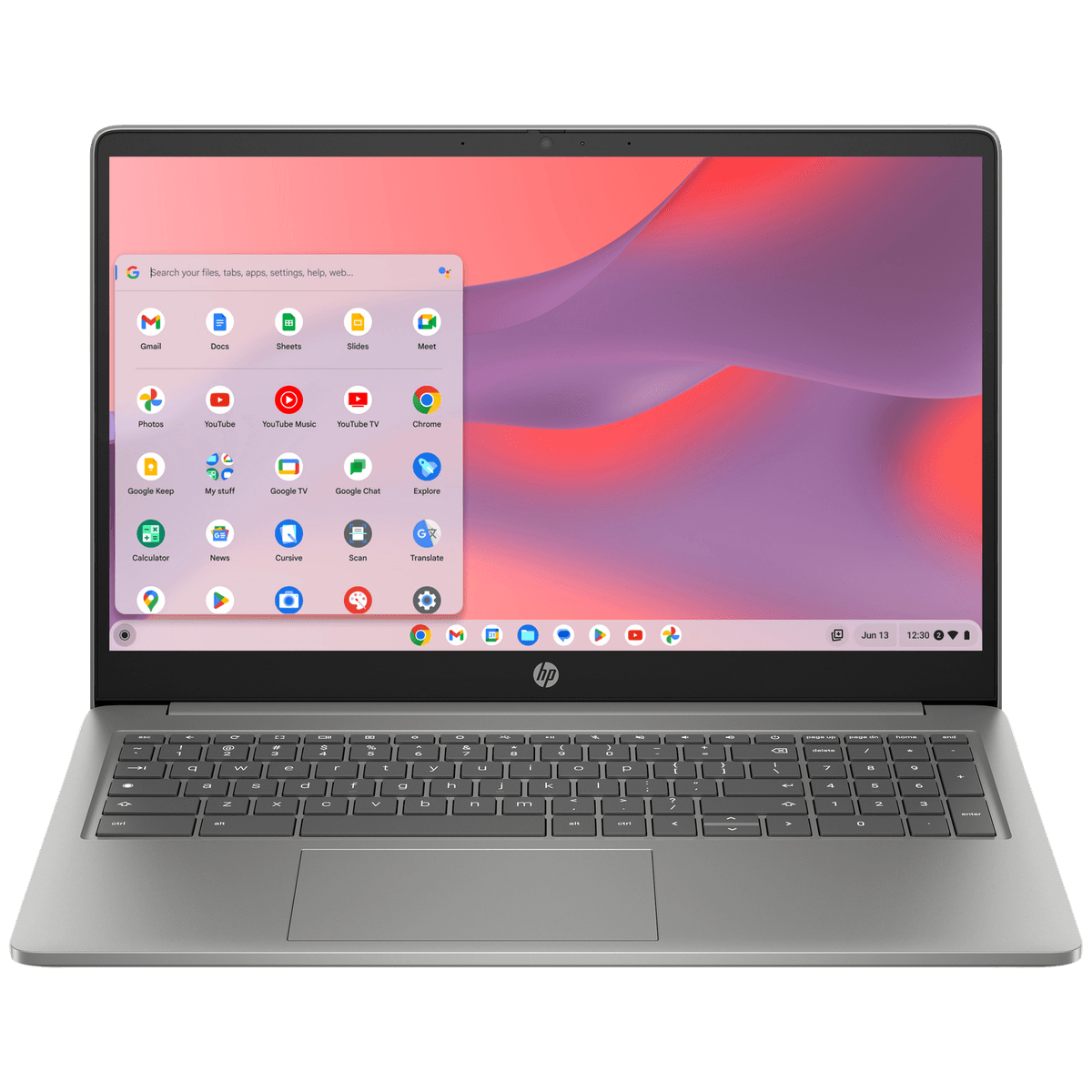 HP CHROMEBOOK 15A-NB0240ND - 15.6 inch - Full HD - Intel Core i3-N305 - 8 GB - 256 GB - Core™ Onboard Graphics - QWERTY — afbeelding 1