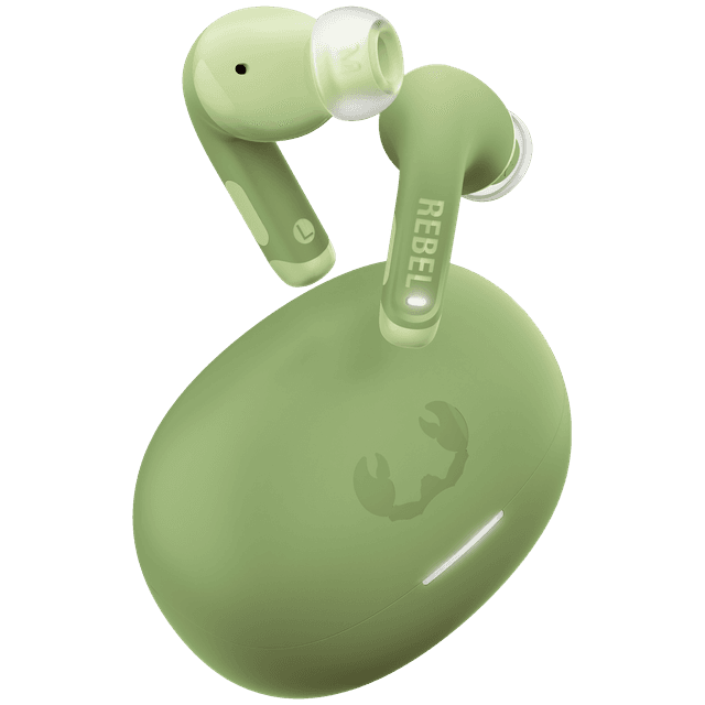FRESH 'N REBEL Twins Fuse 2 3TW1302RWG In-ear Draadloze oordopjes Met Noise-cancelling Groen