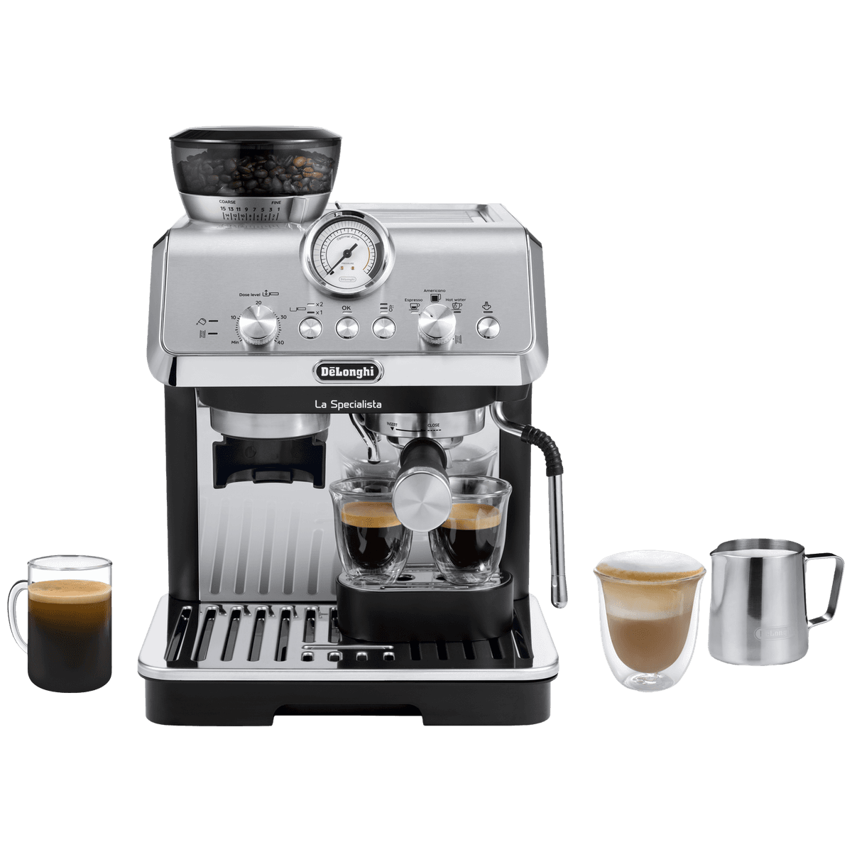 DE LONGHI EC9155.MB La Specialista Arte - Pistonmachine - Zilver Zwart — afbeelding 1