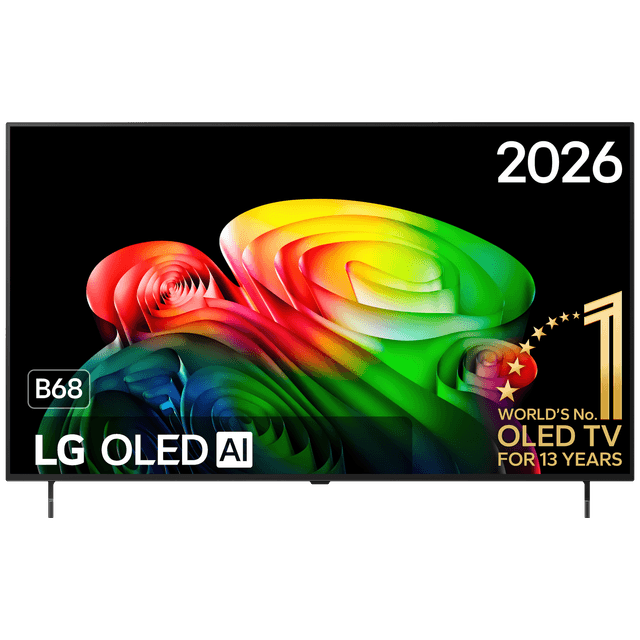 LG AI 55B68LA - Ultra HD 4K - OLED-tv - 55 inch - 2026