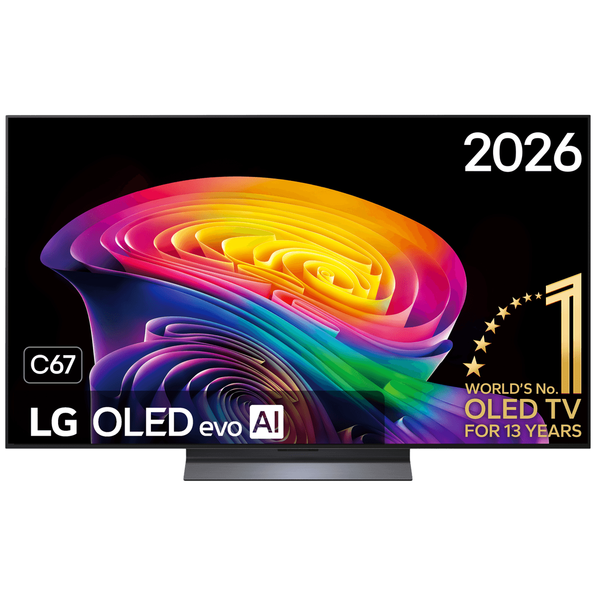 LG Evo AI 55C67LA - Ultra HD 4K - OLED-tv - 55 inch - 2026 — afbeelding 1