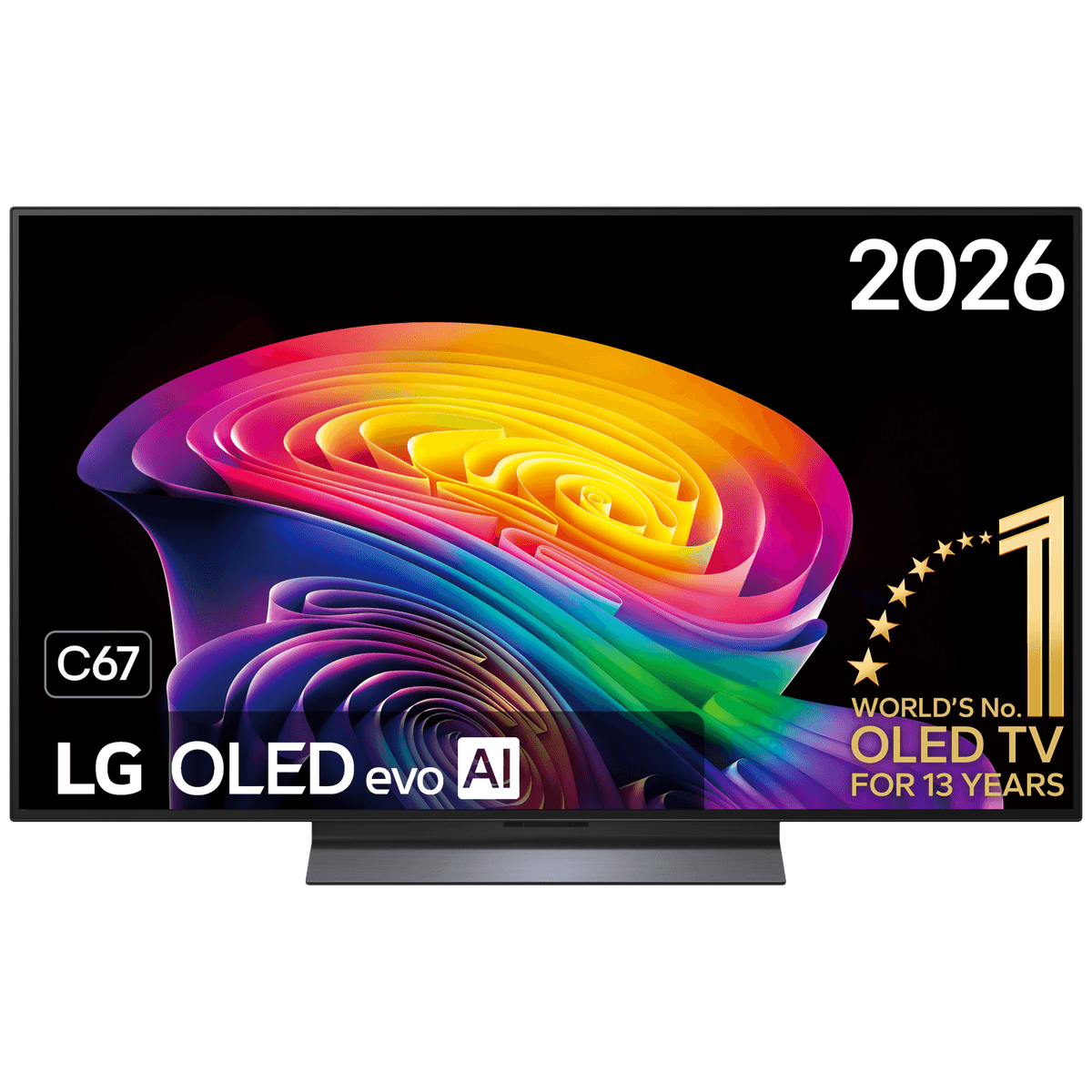 LG Evo AI 48C67LA - Ultra HD 4K - OLED-tv - 48 inch - 2026 — afbeelding 1
