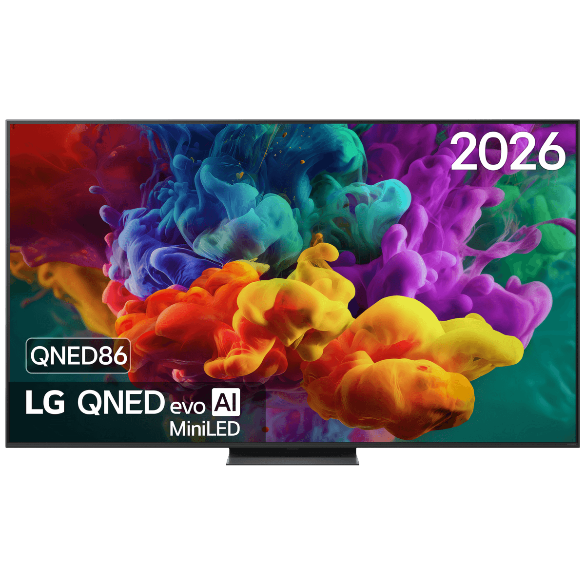 LG Evo AI 75QNED86B6B - Ultra HD 4K - Mini-led-tv - 75 inch - 2026 — afbeelding 1
