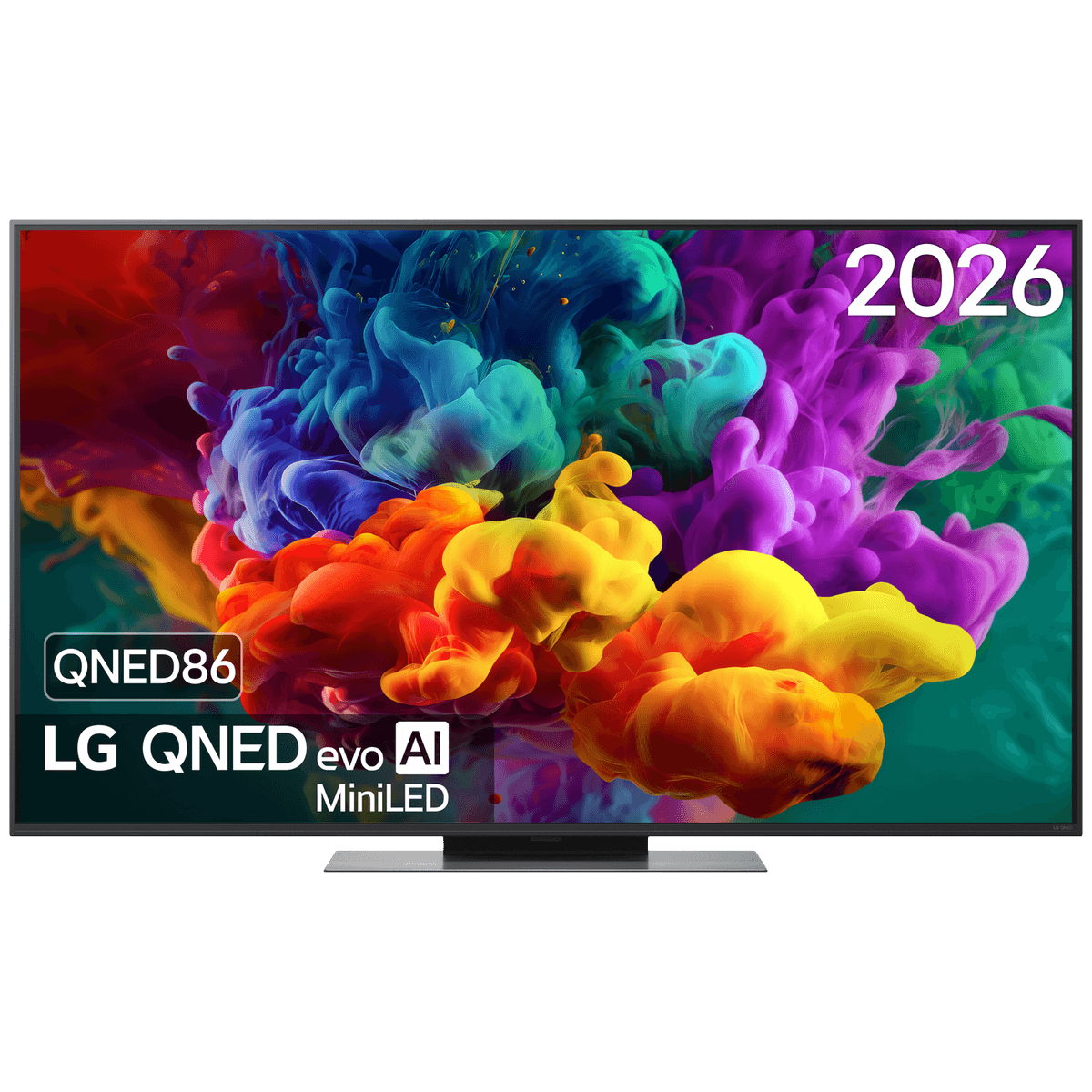 LG Evo AI 65QNED86B6B - Ultra HD 4K - Mini-led-tv - 65 inch - 2026 — afbeelding 1