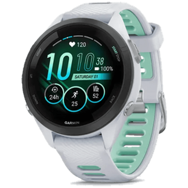 GARMIN Forerunner 265S Wifi Smartwatch Whitestone/neo tropic