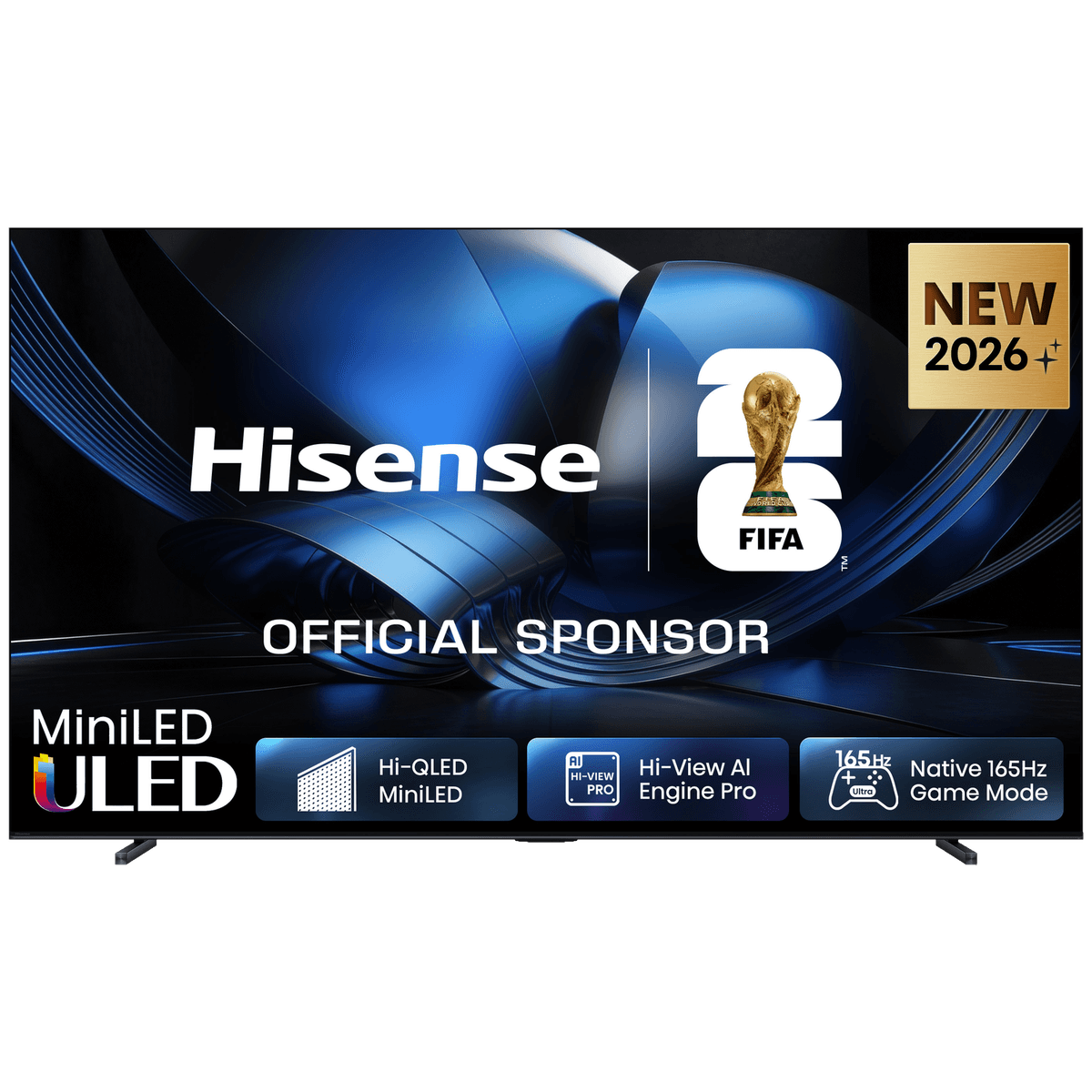HISENSE 100U7SE - Ultra HD 4K - Mini-led-tv - 100 inch - 2026 — afbeelding 1