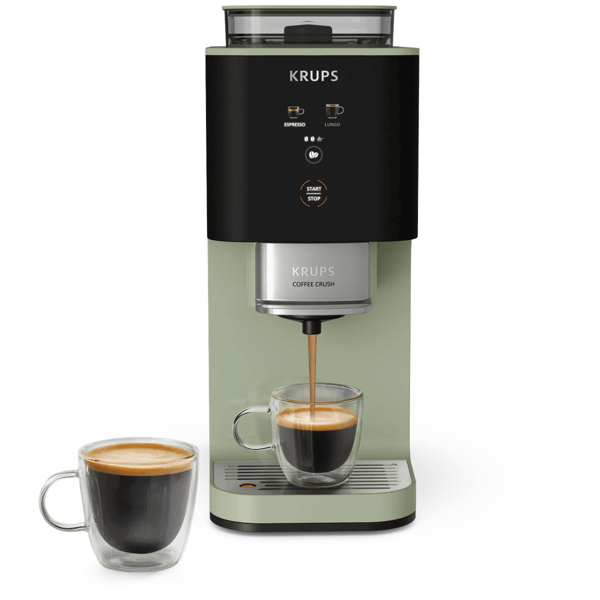 KRUPS SA401L Coffee Crush - Automatische espressomachine - Lichen — afbeelding 1