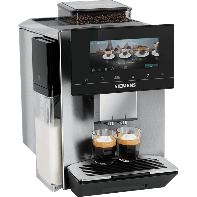 SIEMENS EQ900 plus iAroma - Volautomatische espressomachine - Zilver