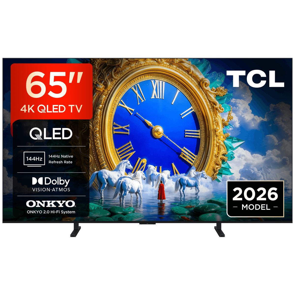 TCL 65A400 - Ultra HD 4K - QLED-tv - 65 inch - 2026 — afbeelding 1