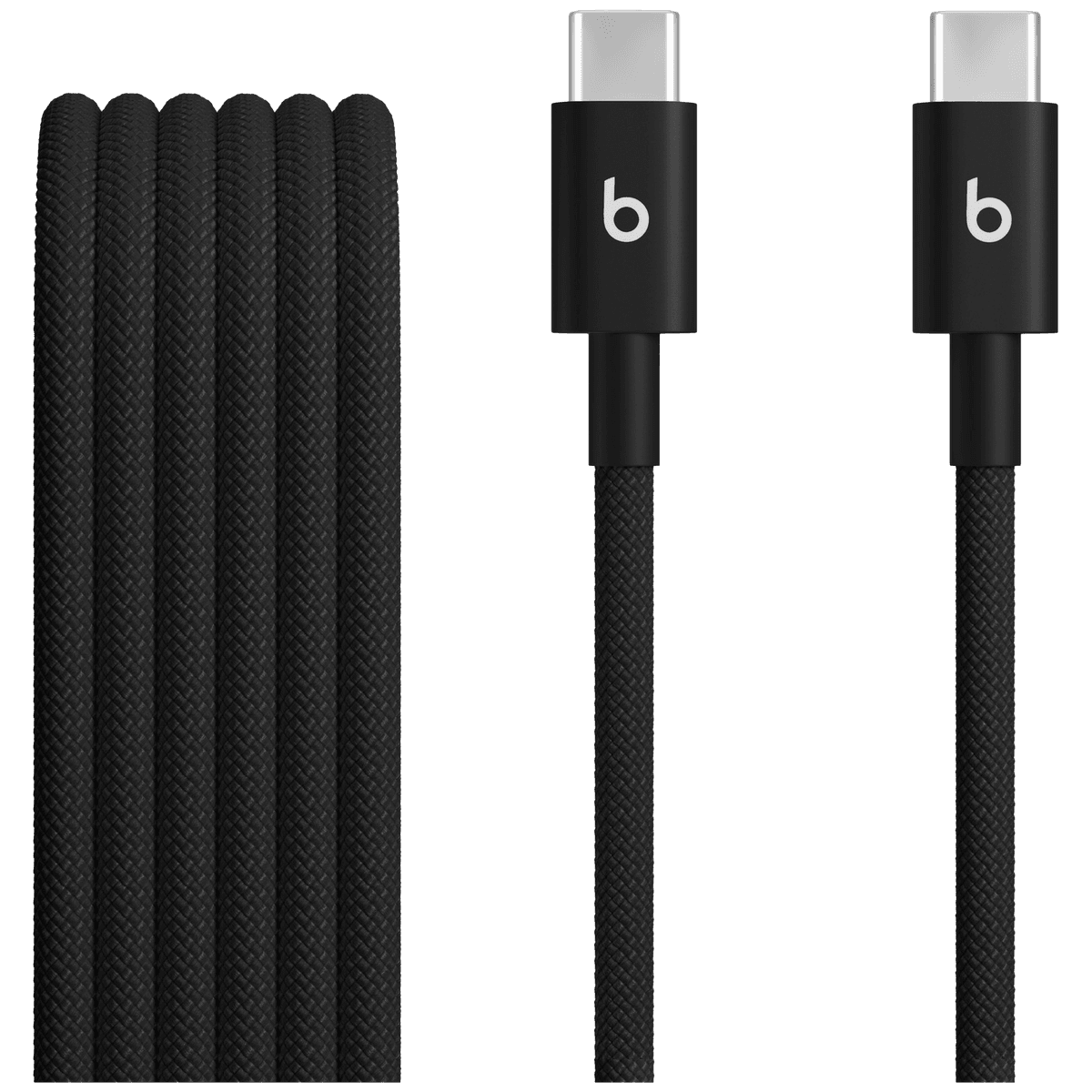 Apple Geweven Beats Usb-c-naar-usb-c-kabel (1.5 M) – Zinderend Zwart — afbeelding 1