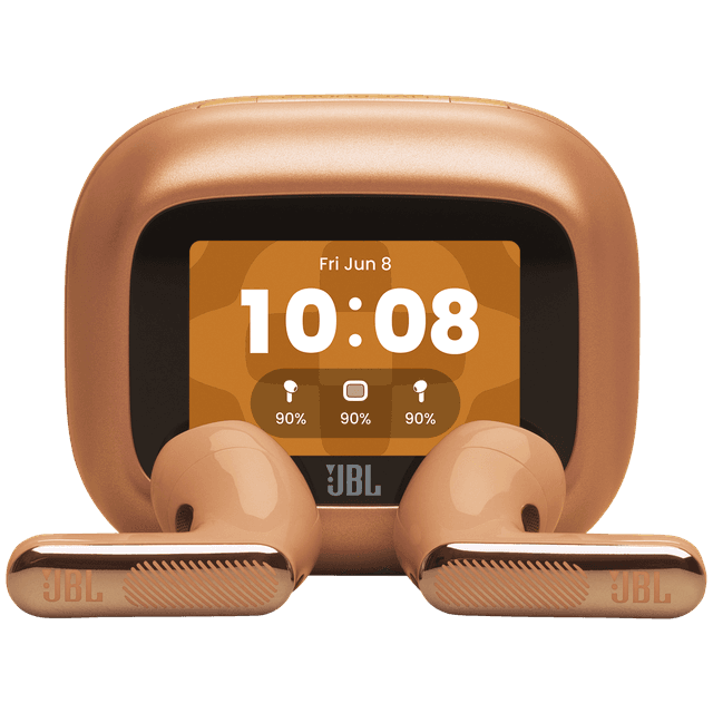 JBL Live Flex 4 Draadloze oordopjes met Noise Cancelling en Smart Case (2026) Oranje