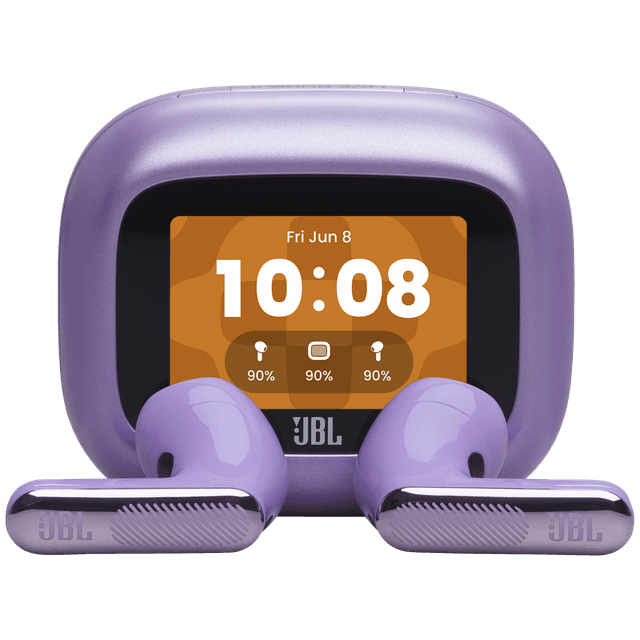 JBL Live Flex 4 Draadloze oordopjes met Noise Cancelling en Smart Case (2026) Paars