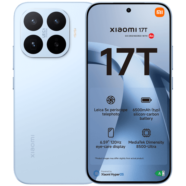XIAOMI 17T 12GB - 512 GB Blauw