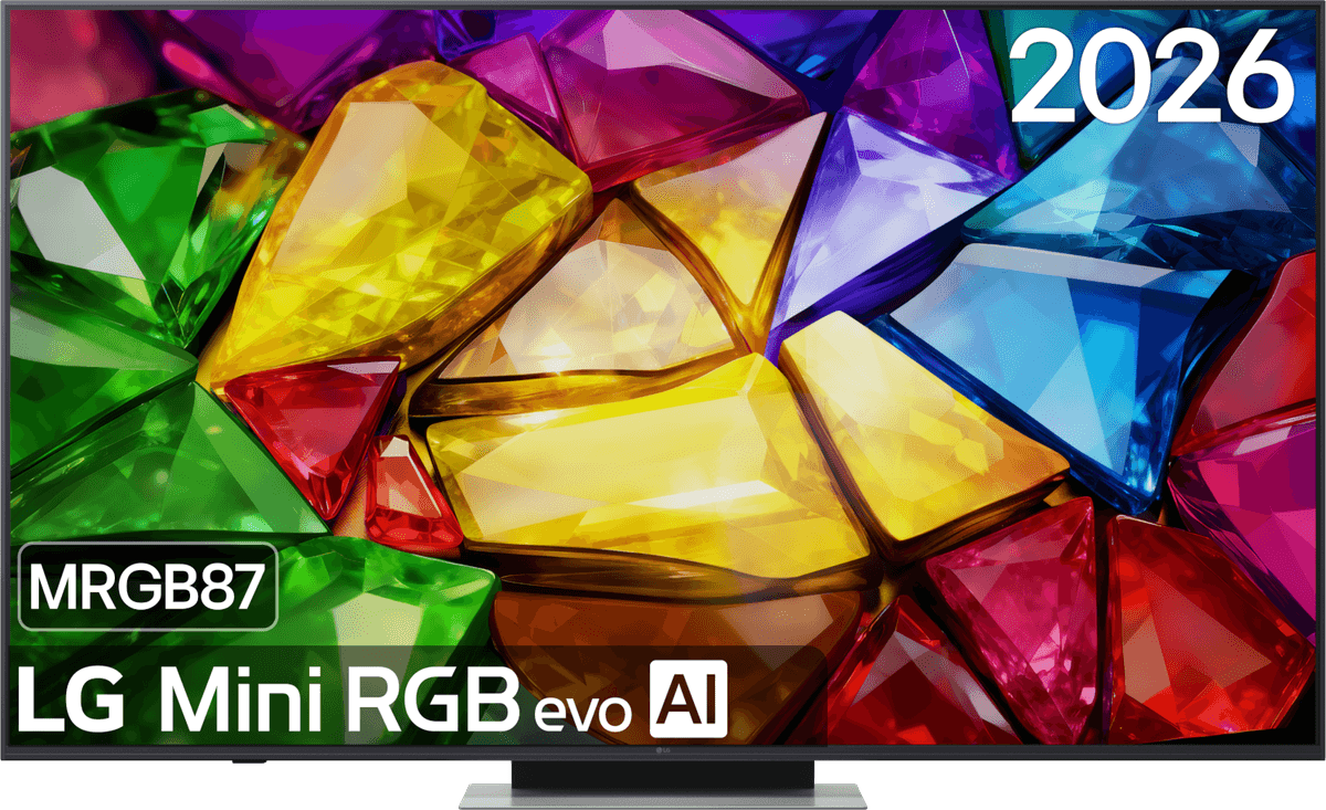 LG AI 65MRGB87B9B - Ultra HD 4K - Mini-led-tv - 65 inch - 2026 — afbeelding 1