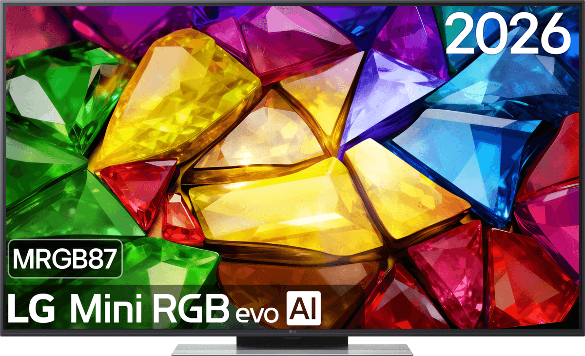 LG AI 55MRGB87B9B - Ultra HD 4K - Mini-led-tv - 55 inch - 2026 — afbeelding 1