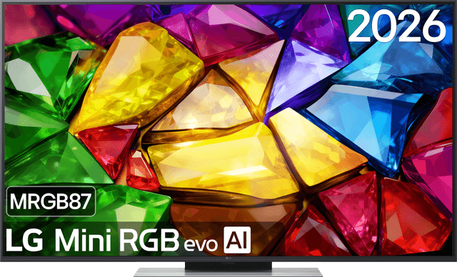 LG AI 55MRGB87B9B - Ultra HD 4K - Mini-led-tv - 55 inch - 2026