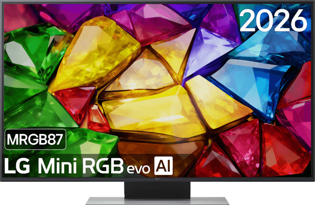 LG AI 50MRGB87B9B - Ultra HD 4K - Mini-led-tv - 50 inch - 2026